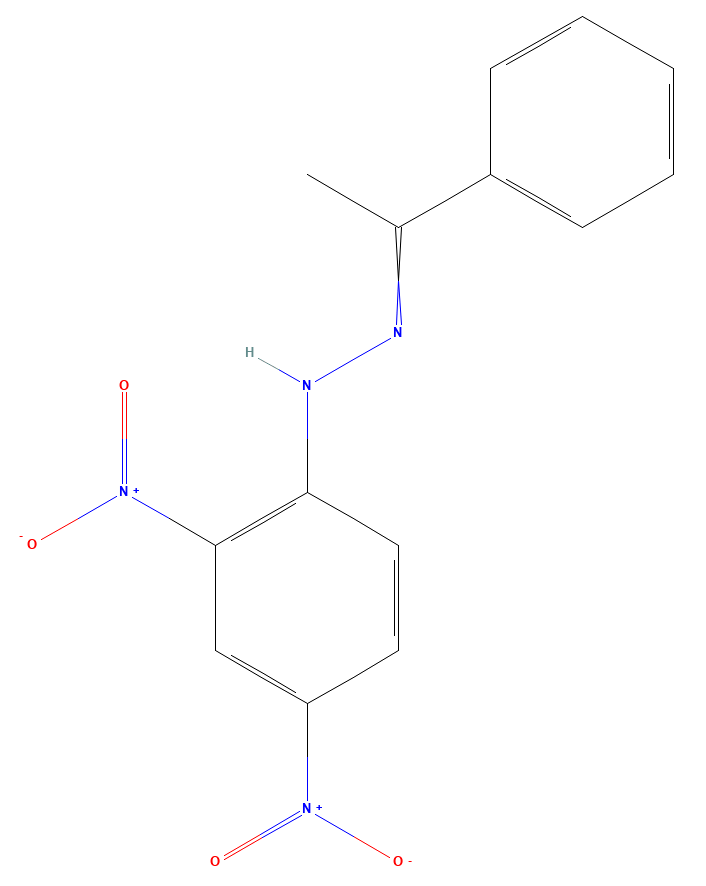 2,4-dinitro-N-(1-phenylethylideneamino)aniline